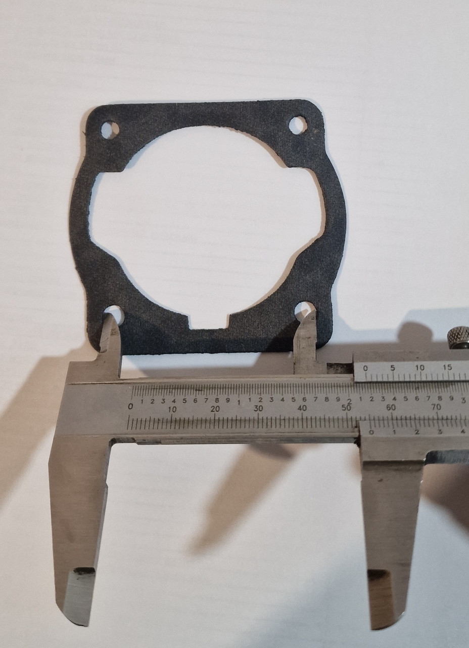 Прокладка под цилиндр мотокоса  поршень 40/44 мм1,5-2,3квт мотокоса, трімер Китай, фото 1