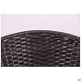 Крісло Catalina ротанг коричневий, ТМ Амф, фото 10