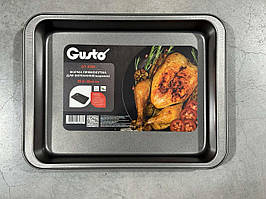 Форма для запікання прямокутна Gusto GT-3304 39.5x30x6 см сіра