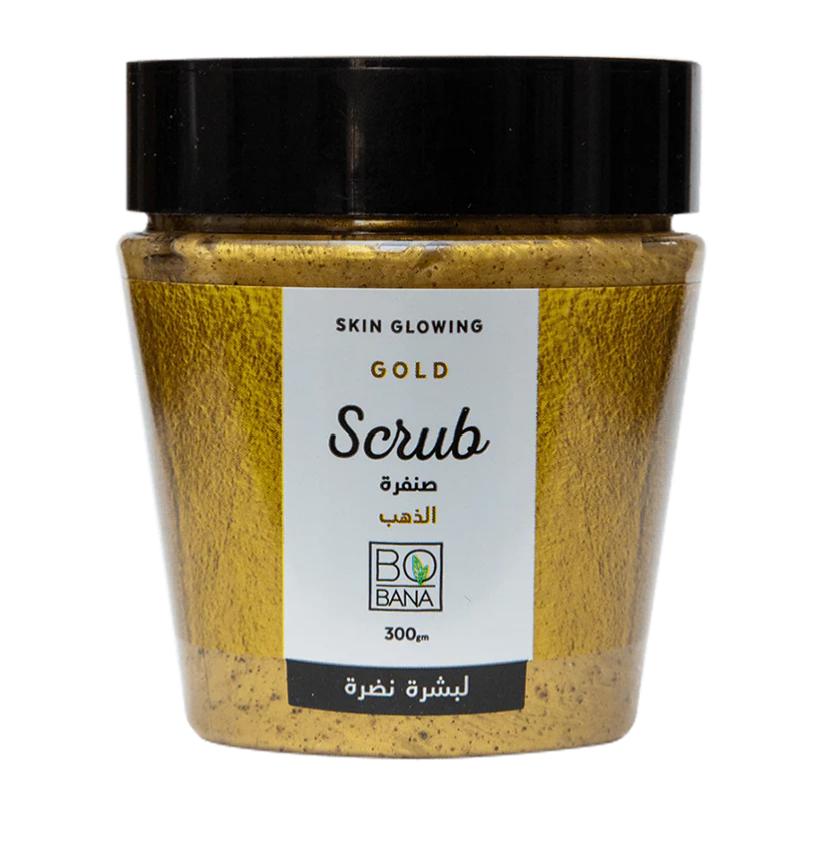 BOBANA Scrub Skin Glowing GOLD Скраб з золотом, 300 мл.,  Єгипет, фото 1