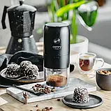 Бездротова USB-кофемолка Camry CR 4302 — 25 Вт, 1800 мА·год, регулювання помолу, керамічні жорна, фото 10