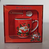 Сувенир Чашка Новогодняя 14*14*7,5 1 шт, фото 4