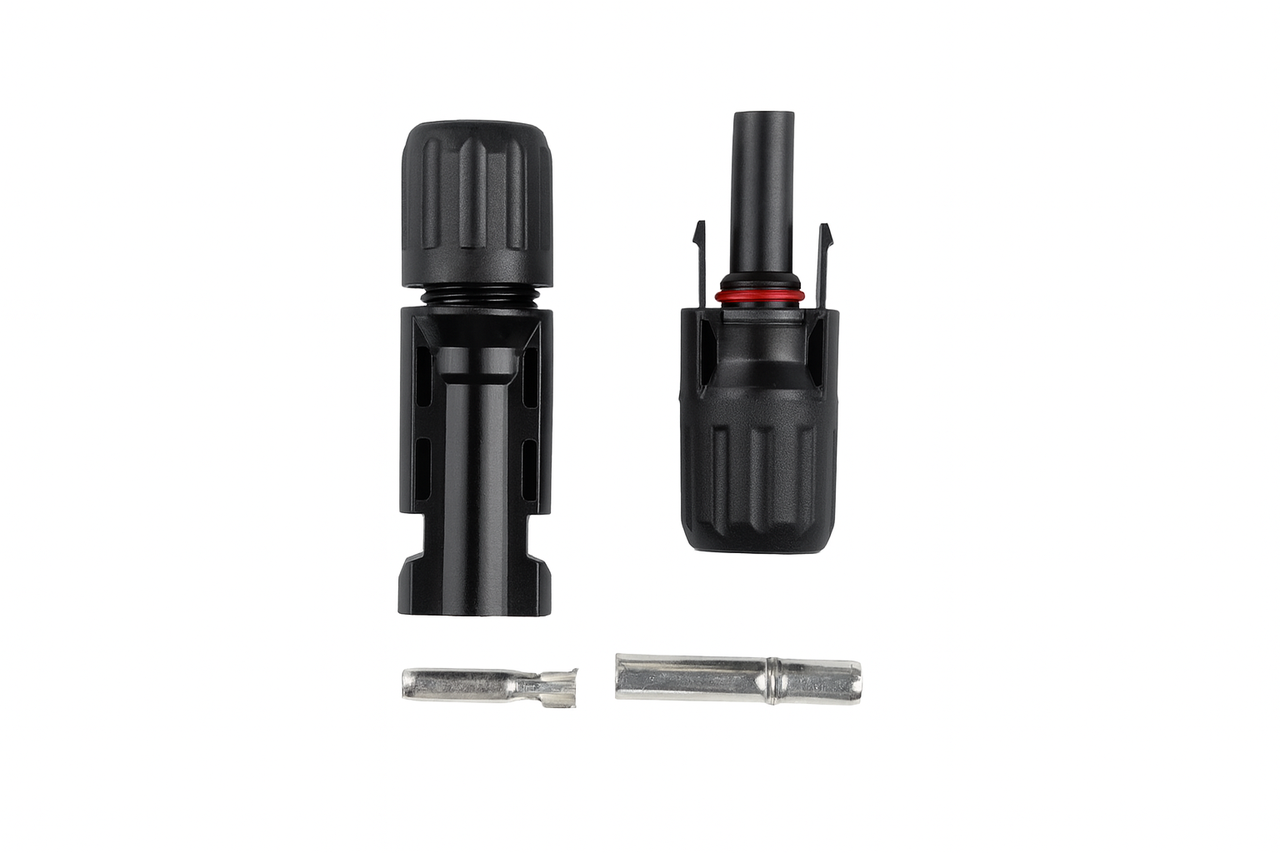 Сонячний конектор MC4 1000V 30A (пара), фото 1