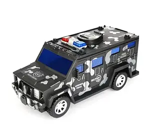 Дитяча скарбничка-сейф у формі поліцейської машини CASH TRUCK