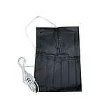 Плед із підігрівом USB для затишних вечорів 105*65 см шаль-плед із підігрівом у смужку Lesko, фото 6