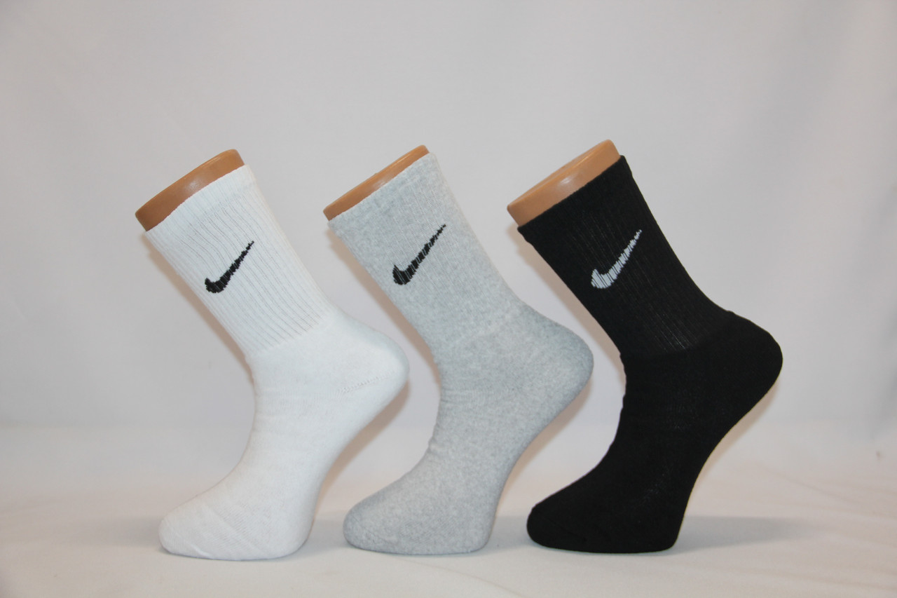 Спортивні жіночі шкарпетки високі махрові гумка ТЕННІС Ф17 асорті, фото 1