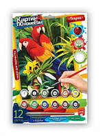 Картина за номерами "Папуги"