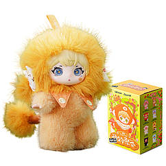 Колекційна м’яка іграшка з кільцем Letsvan серії Ziyuli Pop Top - Паті звіряток 16 см, в асортименті 17Zl-0601