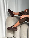 Жіночі низки уги, жіночі уги автоледі, руді уги жіночі, жіночі уги на високій підошві, фото 4