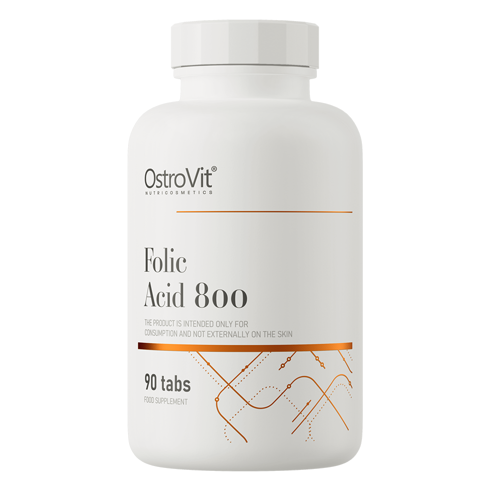 Folic Acid 800 OstroVit 90 таблеток, фото 1