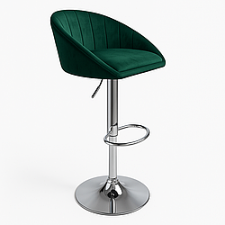 Високий Стілець для бровиста барний табурет з підставкою для ніг візажне крісло Charm_BR