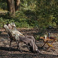 Крісло складане Naturehike CNK2550JJ010, сталь, чорний, фото 6