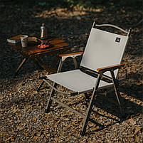 Крісло складане Naturehike CNK2550JJ010, сталь, бежевий, фото 4