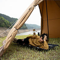 Ліжко складане Naturehike XJC05 NH20JJ001, Поліестер Oxford / алюміній, чорний, фото 7