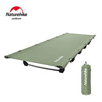 Ліжко складане Naturehike XJC05 NH20JJ001, Поліестер Oxford / алюміній, зелений, фото 2