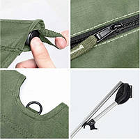 Ліжко складане Naturehike XJC05 NH20JJ001, Поліестер Oxford / алюміній, зелений, фото 9