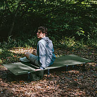 Ліжко складане Naturehike XJC08 CNK2550WS020, поліестер, алюміній, чорний, фото 7