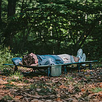 Ліжко складане Naturehike XJC08 CNK2550WS020, поліестер, алюміній, чорний, фото 8