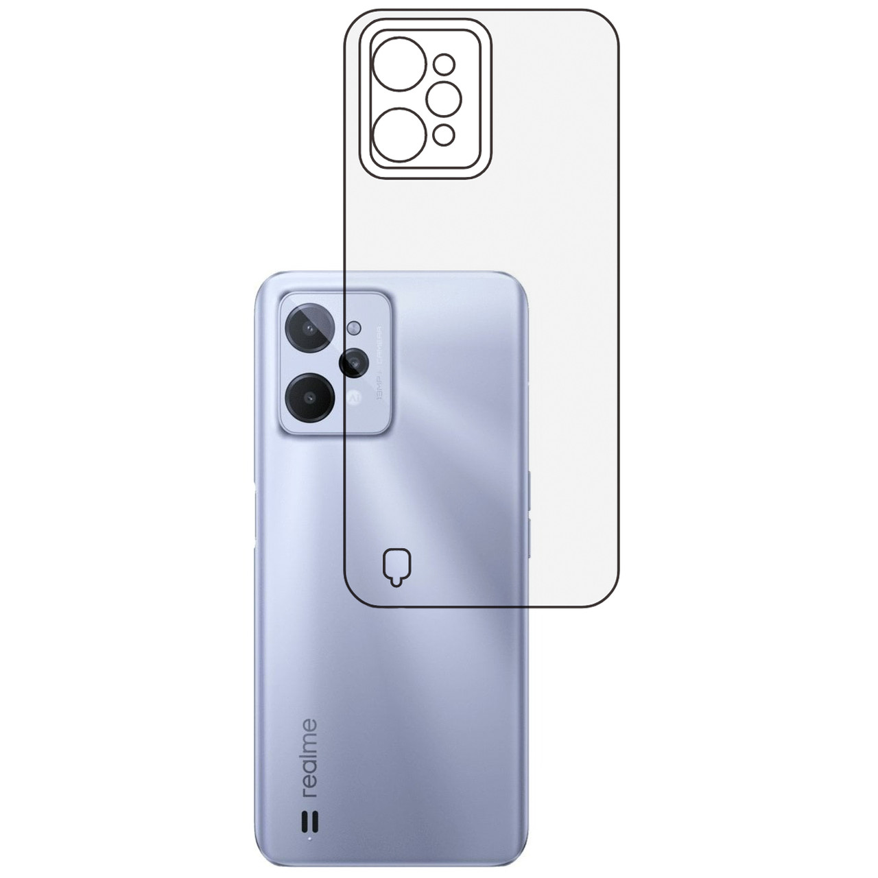 Плівка на задню панель Mietubl HD для Realme C31, фото 1