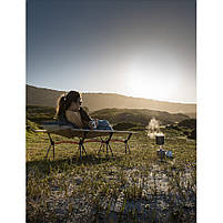 Ліжко складане Naturehike ультралегке NH19JJ006, алюміній, зелений, фото 3