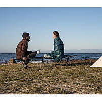 Ліжко складане Naturehike ультралегке NH19JJ006, алюміній, зелений, фото 4