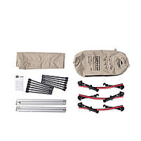 Ліжко складане Naturehike ультралегке NH19JJ006, алюміній, зелений, фото 6