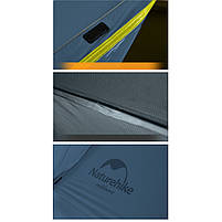 Намет двомісний ультралегкий Naturehike Mongar UL NH19M002-J, темно-синій, фото 9