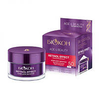 Крем для обличчя RETINOL EFFECT 50+ БІОКОН AgeBeauty, 50 мл