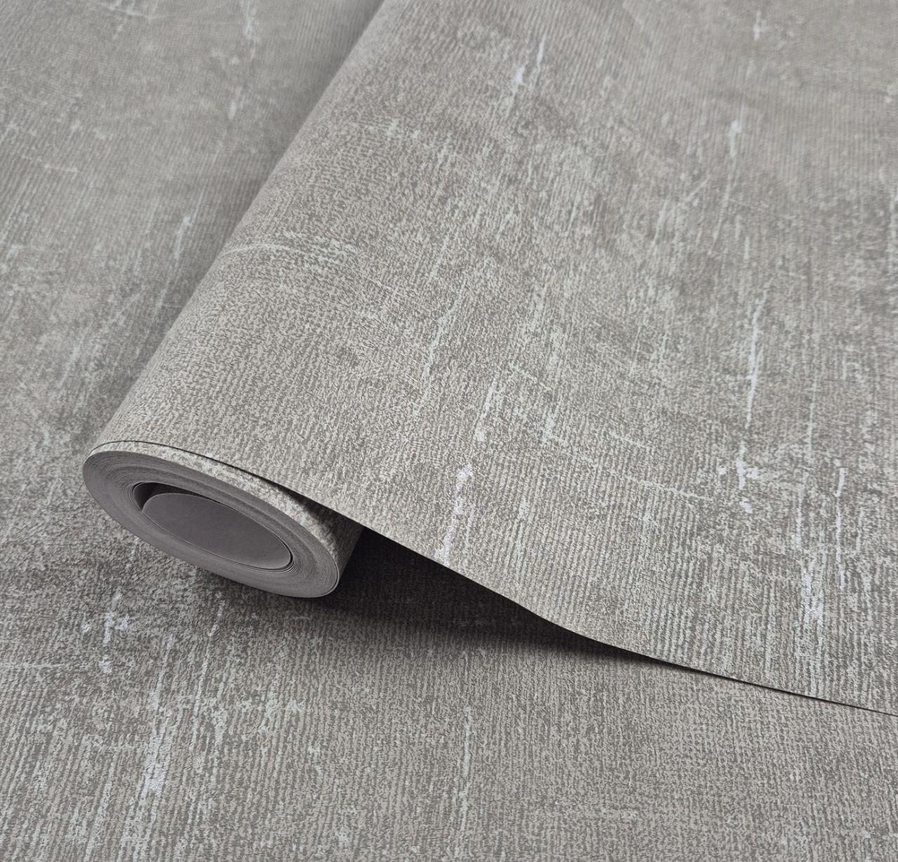 Шпалери вінілові 0.53 × 10.05 м Marburg 59439, сіро-зелені для спальні, вітальні, кабінету, фото 1