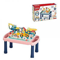 Мозаїка 636-10 C 339 деталей, таця, столик, електрична викрутка, інструменти, картонні елементи, інструкція в коробці