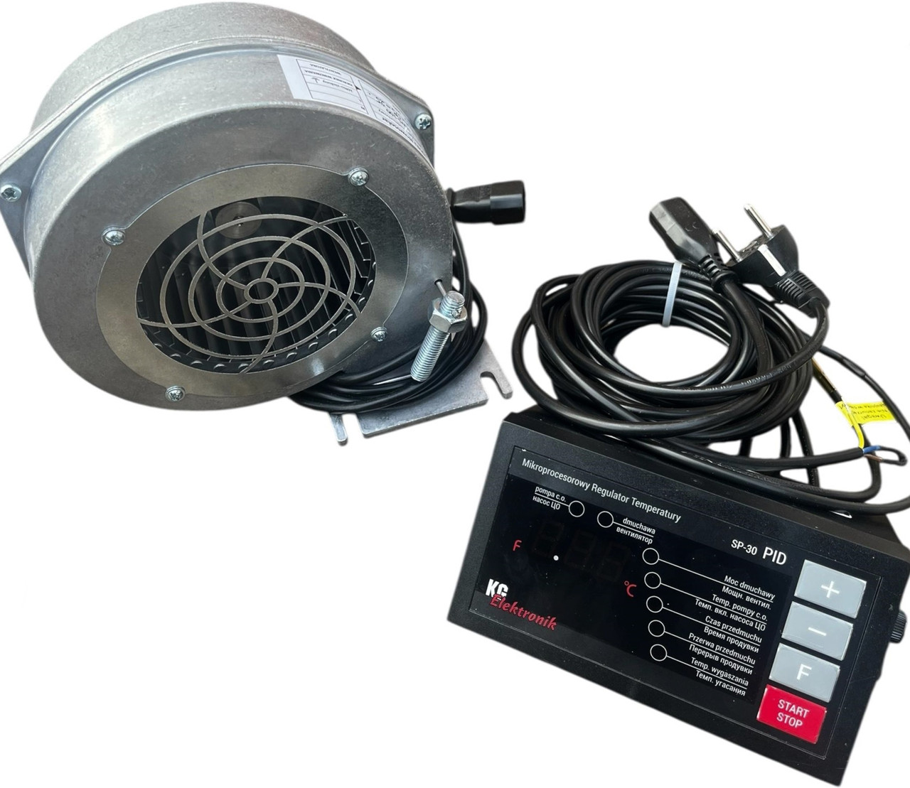 Автоматика для твердопаливного котла з турбіною (комплект), Польща