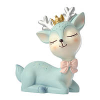 Силіконовий молд 3д Олень з бантиком