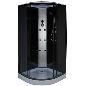 Душовий бокс напівкруглий BARYCZ LL90GBB BRAVO (4уп.)