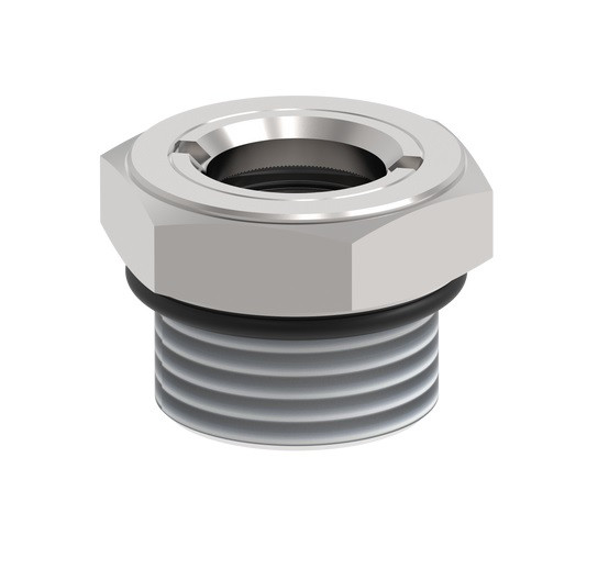 Індикатор рівня серії ELD 31-33s, з нержавіючої сталі, 15 бар, 80°C (опц. 150°C), фото 1