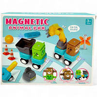 Магнітний конструктор, рухомі елементи, тріскачка, у коробці (ВИД 2)