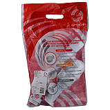 Сифон OPTIMUM 11/2| *40 для умивальника та мийки з відведенням для прання машини та гофр.40*40/50 OPTI-13043, фото 7