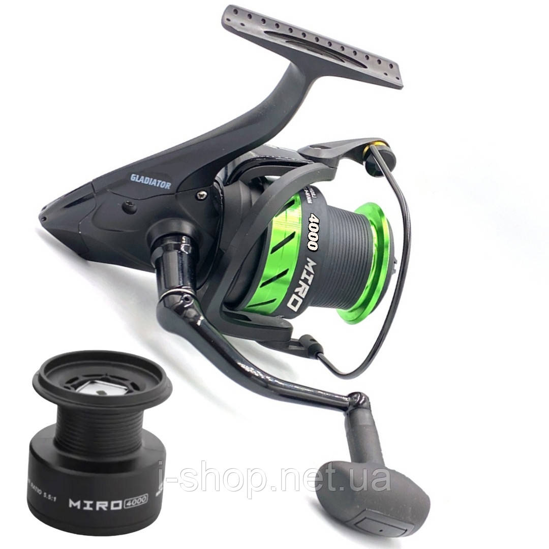 Котушка GLADIATOR MIRO FEEDER 4000 8+1 (GL6626)