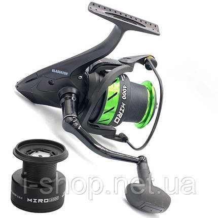 Котушка GLADIATOR MIRO FEEDER 4000 8+1 (GL6626), фото 1