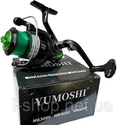Котушка YUMOSHI MK3000 GREEN з жилкою (GL7054), фото 2