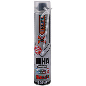 Піна монтажна ручна/пістолетна 800 мл MEGA-65 X-TREME
