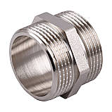 Ніпель 1 1/4 °C З нікельований NN662S OPTIMUM, фото 2