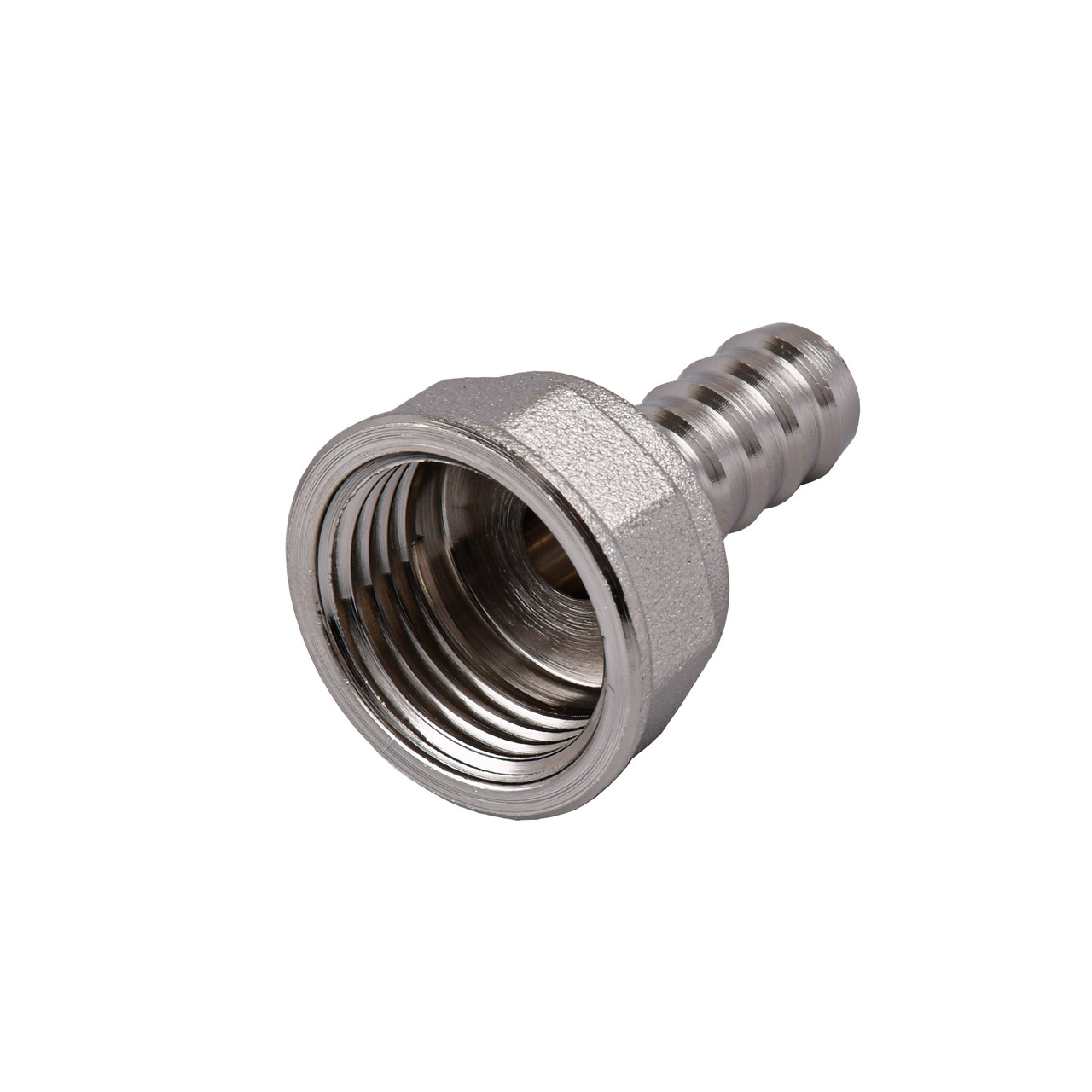 Штуцер 1/2" В 10 мм нікельований NU3E1S OPTIMUM, фото 1