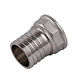 Штуцер 3/4" В 25 мм нікельований NU4L1S OPTIMUM, фото 2