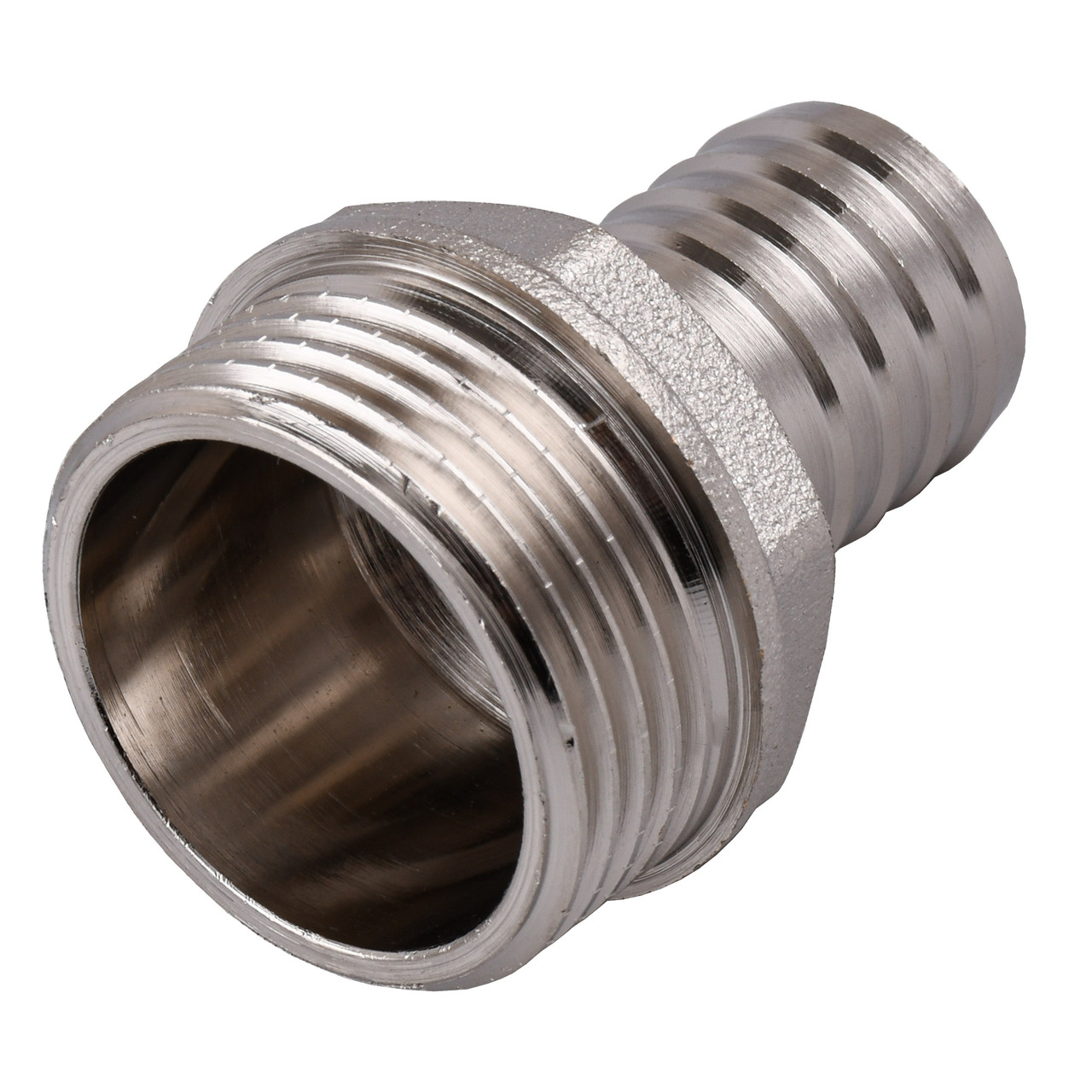 Штуцер 1"Н 20 мм нікельований NU5J2S OPTIMUM, фото 1