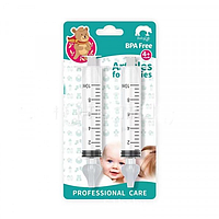 Назальний шприц-аспіратор Baby Age для носа дитячий, 2 шт.