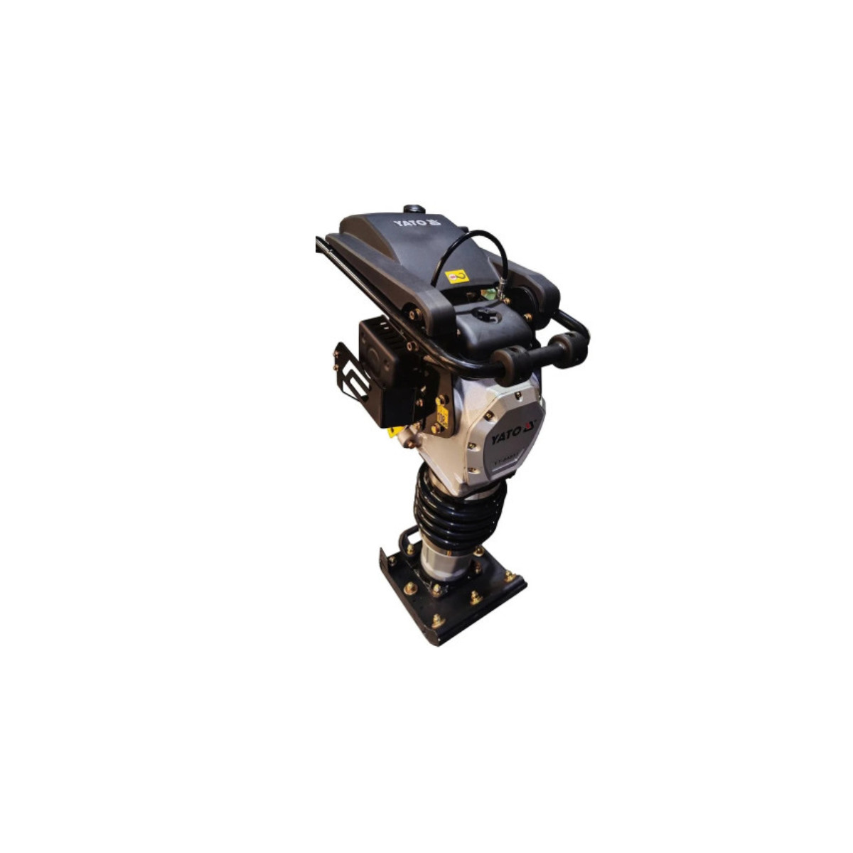 Трамбівка бензинова F= 13.7 кН (680 уд/хв) стопа 35х 28.5 см (стрибок 8 см) Yato YT-84831, фото 1