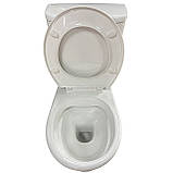 КОМПАКТ PRIMA B нижній., Гориз безобідковий з поліпропіленовим сидінням SOFT-CLOSE CT-PHB-PP, фото 9