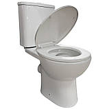 КОМПАКТ PRIMA B нижній., Гориз безобідковий з поліпропіленовим сидінням SOFT-CLOSE CT-PHB-PP, фото 10