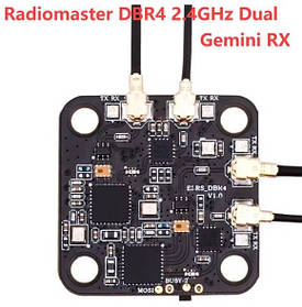 Приймач Radiomaster DBR4 Dual Band Xross Gemini ELRS 2.4G+900MHz RX