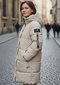 Куртка утеплена для дівчаток оптом, Nature, 8-16 років, арт. RYG-8464-2